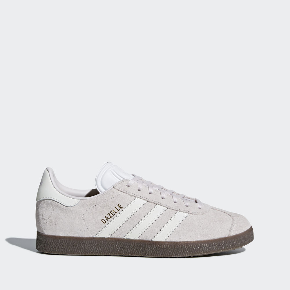 Adidas Gazelle - Originals ανδρικα - Γκρι/Μωβ/Ασπρα,Μέγεθος: EU 36 – 54 2/3 (243UWONY)